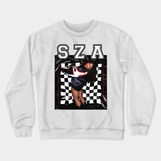 SZA - Vintage - Black/White/Red Crewneck Sweatshirt